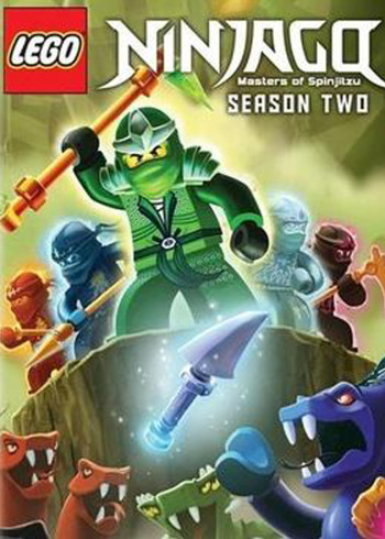 乐高幻影忍者第二季英文版封面图